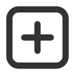 Plus Square SVG Icon